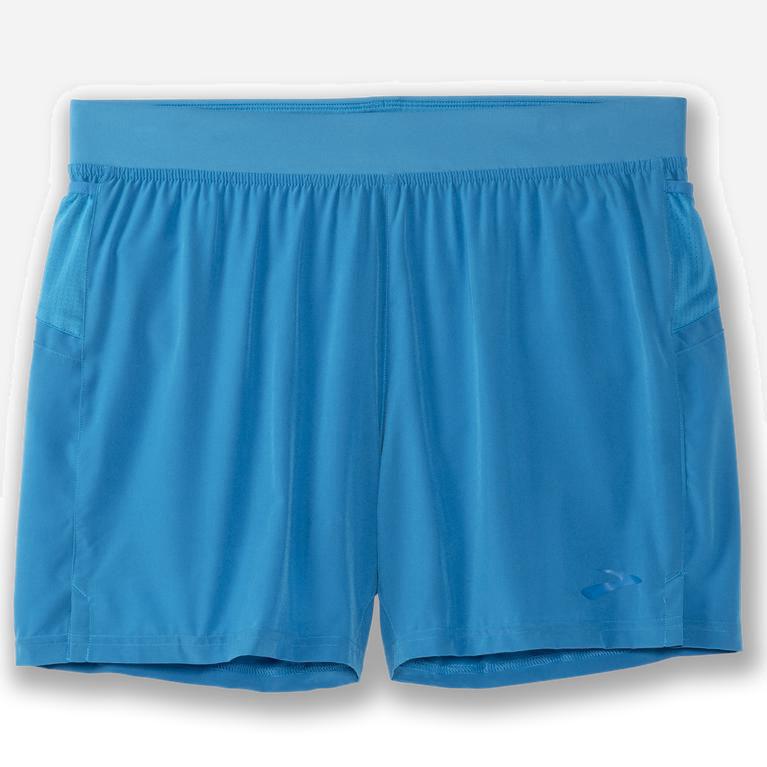 Brooks Sherpa 5 2-In-1 Mens Running Shorts Ireland Electric Blue (NIVD-87265)